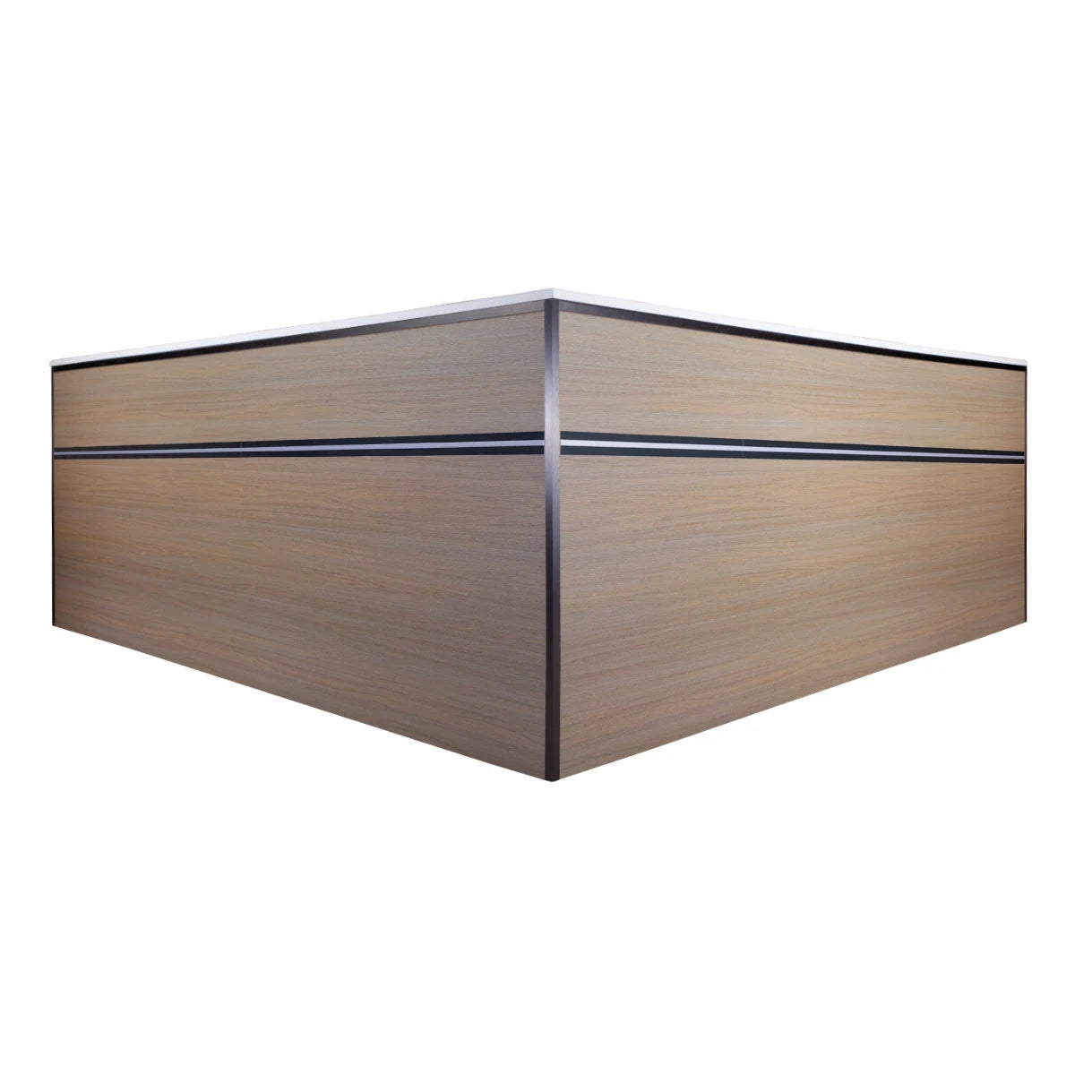 Whirlpool Outdoor 4 - 5 Personen winterfest Reluxis Dabassy Edge Premier Wellis für den Garten kaufen Design modern 4 eckig Seitenwände