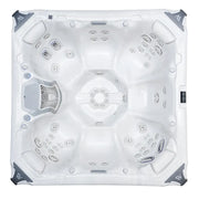 Whirlpool Outdoor 6 - 7 Personen winterfest Reluxis Elbrus Life Wellis Garten kaufen Draufsicht