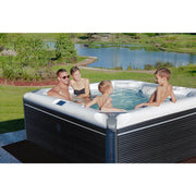 Whirlpool Outdoor 6 - 7 Personen winterfest Reluxis Elbrus Life Wellis Garten kaufen mit 4 Personen drin