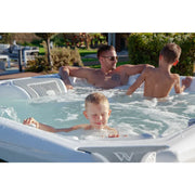 Whirlpool Outdoor 6 - 7 Personen winterfest Reluxis Elbrus Life Wellis Garten kaufen 3 Personen drine