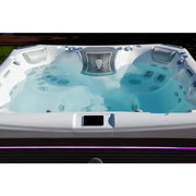 Whirlpool Outdoor 6 - 7 Personen winterfest Reluxis Elbrus Life Wellis Garten kaufen Nahaufnahme
