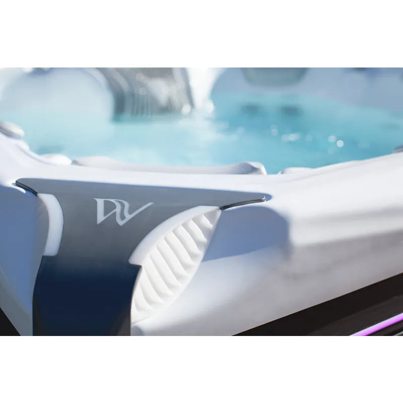 Whirlpool Outdoor 6 - 7 Personen winterfest Reluxis Elbrus Life Wellis Garten kaufen Deteilbild Ecke