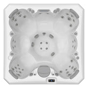 Whirlpool Outdoor im Garten 2 4 6 Personen winterfest kaufen Preis ganzjährig Wellis Lima eckig Draufsicht