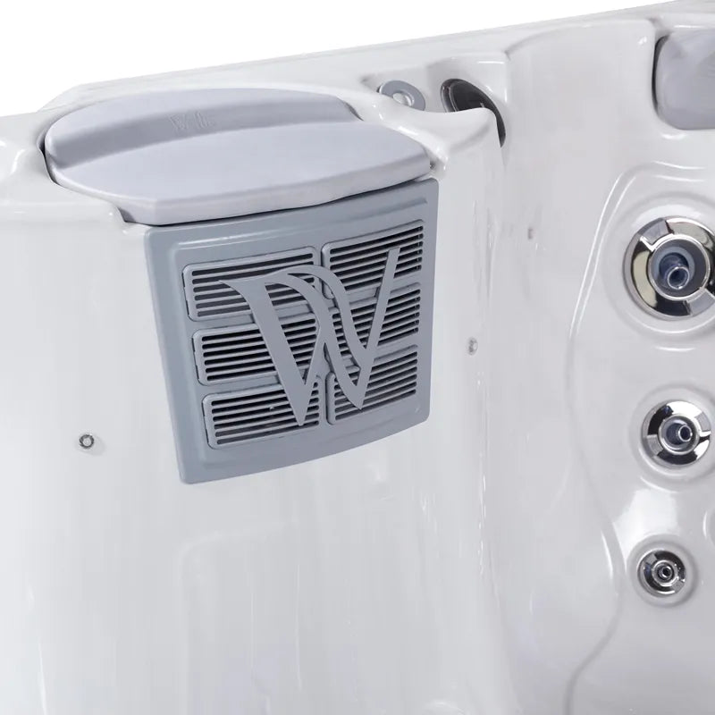 Whirlpool Outdoor im Garten 2 4 6 Personen winterfest kaufen Preis ganzjährig Wellis Lima 4 eckig Detailbild Filter