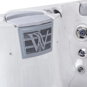 Whirlpool Outdoor im Garten 2 4 6 Personen winterfest kaufen Preis ganzjährig Wellis Lima 4 eckig Detailbild Filter