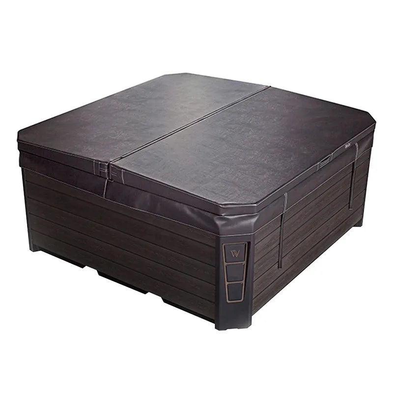 Whirlpool Outdoor 6 - 7 Personen winterfest Reluxis Vienna Life Wellis Garten kaufen quadratisch mit Thermoabdeckung