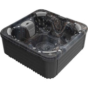 Whirlpool Outdoor 6 - 7 Personen winterfest Reluxis Vienna Life Wellis Garten kaufen quadratisch dunkel