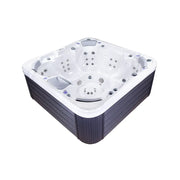 Whirlpool Outdoor 6 - 7 Personen winterfest Reluxis Vienna Life Wellis im Garten kaufen quadratisch