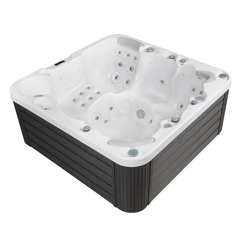 Whirlpool Outdoor 6 Personen winterfest Reluxis Jupiter Wellis Garten kaufen Angebot draußen energiesparend