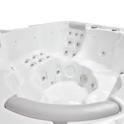 Whirlpool Outdoor 6 Personen winterfest Reluxis Jupiter Wellis im Garten kaufen Angebot draußen energiesparend für Terrasse Detailbild Liegeplatz