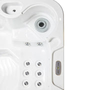 Whirlpool Outdoor 6 Personen winterfest Reluxis Jupiter Wellis im Garten kaufen Angebot draußen energiesparend für Terrasse Detailbild