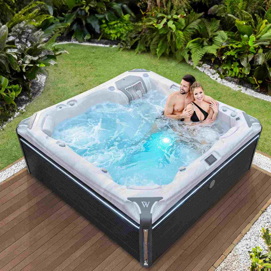 Whirlpool Outdoor 6 Personen winterfest | Reluxis Kilimanjaro Life