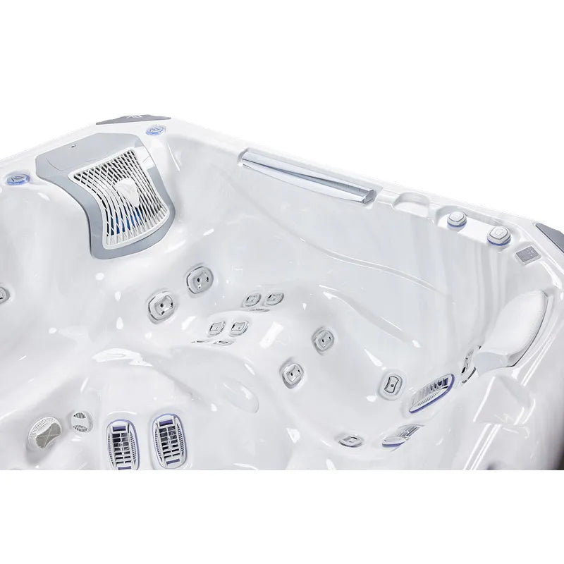 Whirlpool Outdoor 6 Personen winterfest Reluxis Kilimanjaro Life Wellis Garten kaufen Preis Detailbild Liege