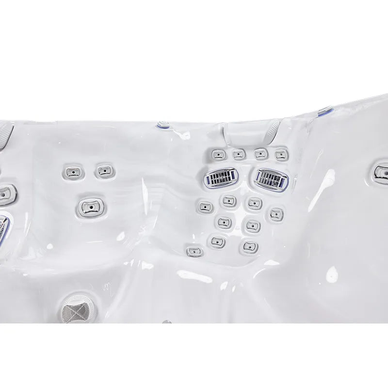 Whirlpool Outdoor 6 Personen winterfest Reluxis Kilimanjaro Life Wellis Garten kaufen Preis Detailbild Düsen