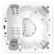 Whirlpool Outdoor 6 Personen winterfest Reluxis Lugano Life Wellis Garten kaufen Draufsicht