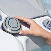 Whirlpool Outdoor 6 Personen winterfest Reluxis Lugano Life Wellis Garten kaufen viereckig freistehend Detailbild
