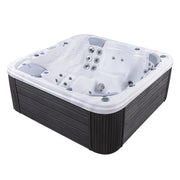 Whirlpool Outdoor 6 Personen winterfest Reluxis Lugano Life Wellis Garten kaufen viereck freistehend weiss