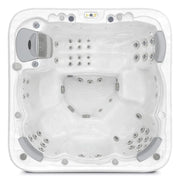 Whirlpool Outdoor 6 Personen winterfest Reluxis Lugano Life Wellis Garten kaufen viereckig freistehend Draufsicht