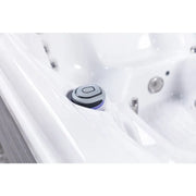 Whirlpool Outdoor 6 Personen winterfest Reluxis Lugano Life Wellis Garten kaufen viereck freistehend Detailbild