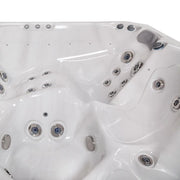 Whirlpool 6 Personen winterfest Outdoor Reluxis Malaga Life Wellis für den Garten kaufen viereckig Detailbild Liege