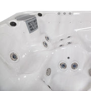 Whirlpool 6 Personen winterfest Outdoor Reluxis Malaga Life Wellis für den Garten kaufen viereckig Detailbild