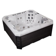 Whirlpool 6 Personen winterfest Outdoor Reluxis Malaga Life Wellis für den Garten kaufen viereckig
