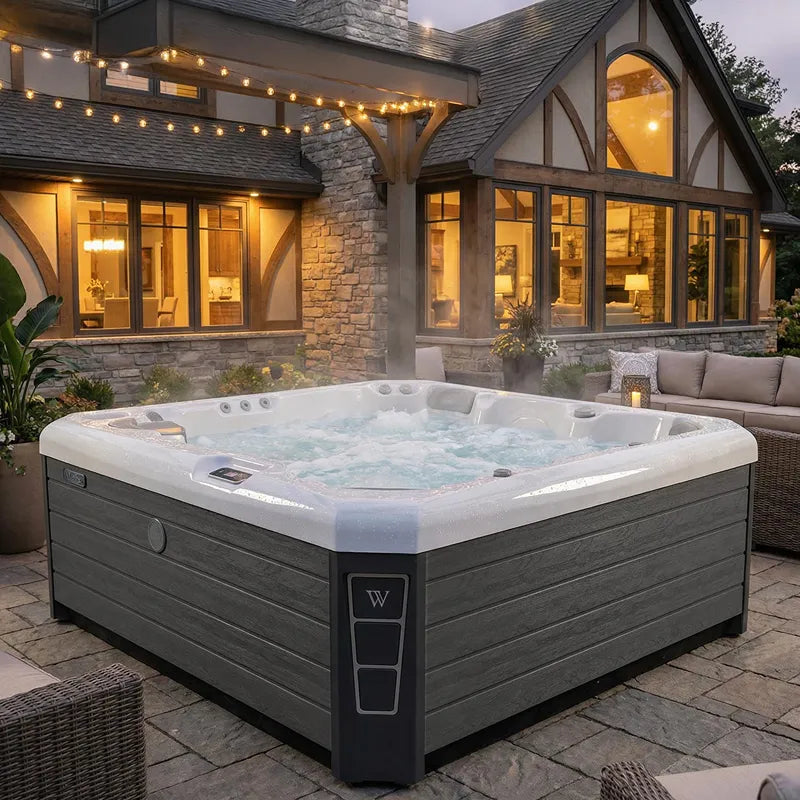 Whirlpool Outdoor 6 Personen winterfest | Reluxis Malaga Life