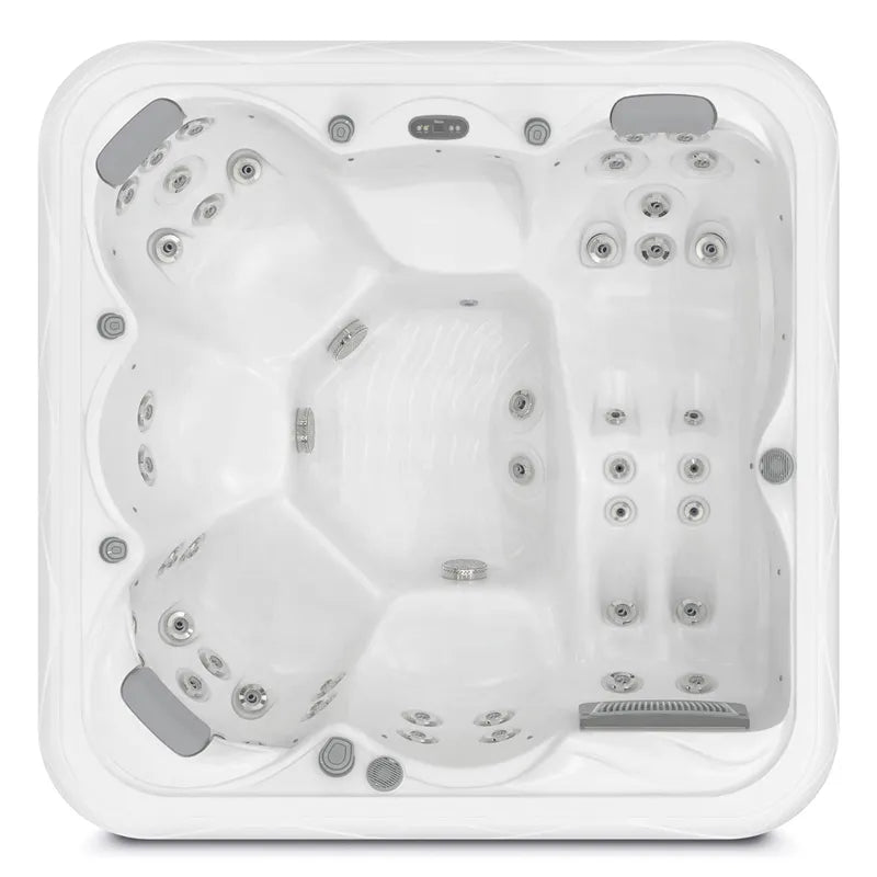 Whirlpool Outdoor 6 Personen winterfest Reluxis Venus Wellis Garten kaufen quadratisch Draufsicht