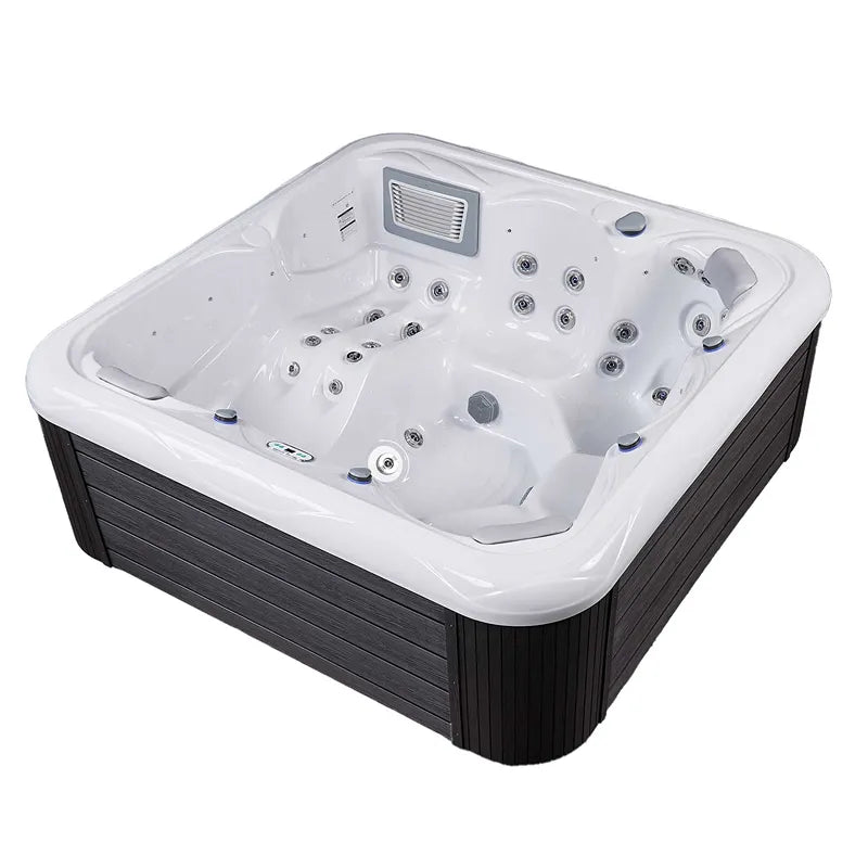 Whirlpool Outdoor 6 Personen winterfest Reluxis Venus Wellis für den Garten kaufen quadratisch
