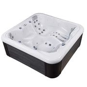 Whirlpool Outdoor 6 Personen winterfest Reluxis Venus Wellis für den Garten kaufen quadratisch