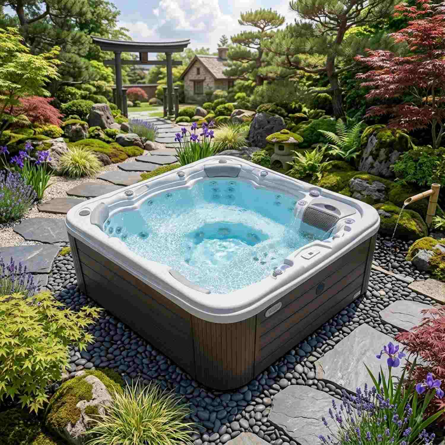 Whirlpool Outdoor Garten 2 4 6 Personen winterfest kaufen ganzjährig Preis Wellis Ideen