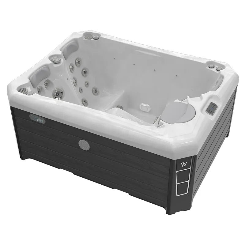 Whirlpool Outdoor winterfest 2 - 3 Personen Reluxis Manhattan Life Wellis Garten kaufen rechteckig weiss