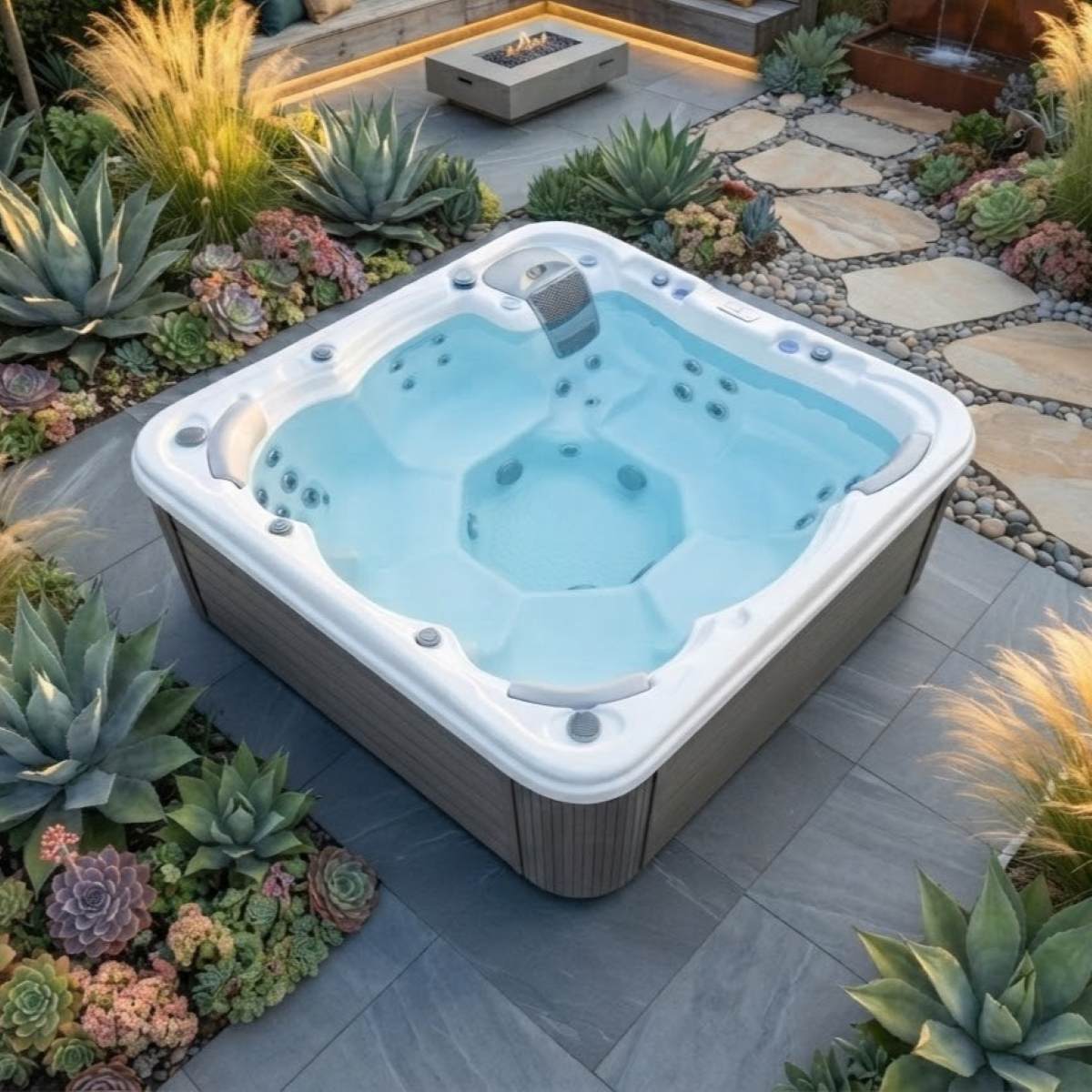 Whirlpool Outdoor winterfest 2-4-6 Personen kaufen mit Abdeckung für den Garten mit Wärmepumpe Premium Preis Ratgeber Tipps ganzjährig Köln Wien
