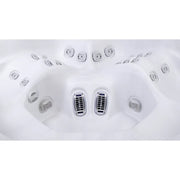 Whirlpool Outdoor winterfest für 2 4 5 Personen Reluxis Everest Life Wellis Garten Preis kaufen Detailbild Düsen
