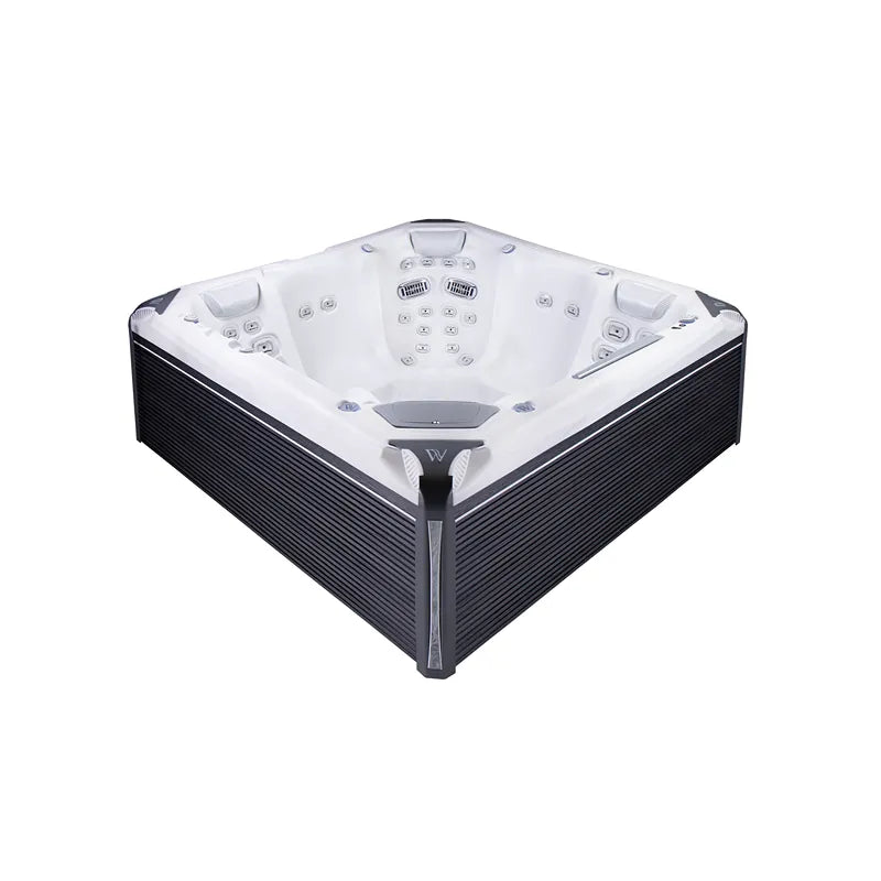 Whirlpool Outdoor winterfest für 2 4 5 Personen Reluxis Everest Life Wellis Garten Preis kaufen freistehend