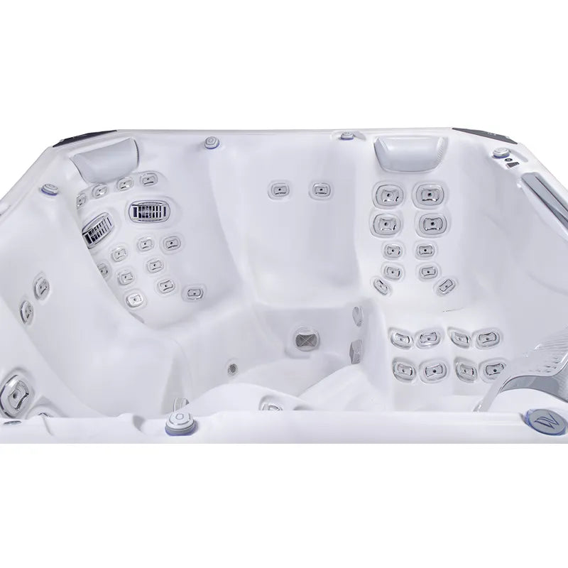 Whirlpool Outdoor winterfest für 2 4 5 Personen Reluxis Everest Life Wellis Garten Preis kaufen Detailbild Düsen