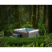 Whirlpool Outdoor winterfest für 2 4 5 Personen Reluxis Everest Life Wellis Garten Preis kaufen im Wald