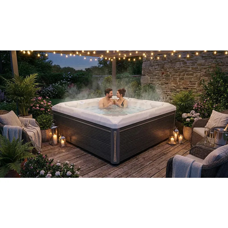 Whirlpool Outdoor Garten 2 4 6 Personen winterfest kaufen ganzjährig Preis Wellis Makalu mit 2 Personn drin