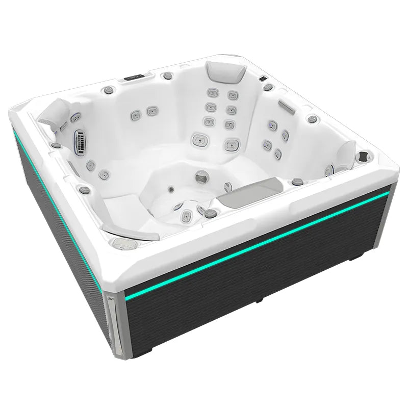 Whirlpool Outdoor winterfest 6 - 7 Personen Reluxis Mandala Life Wellis Preis Garten kaufen beeuchtet außen