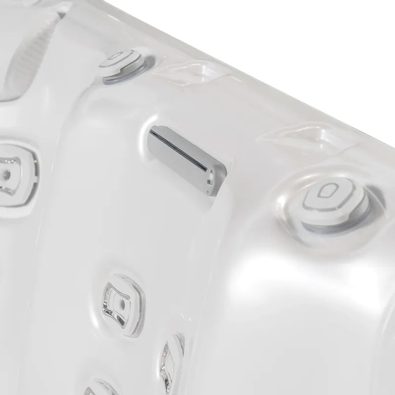 Whirlpool Outdoor winterfest 6 - 7 Personen Reluxis Mandala Life Wellis Preis Garten kaufen Detailbild Düsen