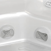 Whirlpool Outdoor winterfest 6 - 7 Personen Reluxis Mandala Life Wellis Preis Garten kaufen Detailbild Düsen