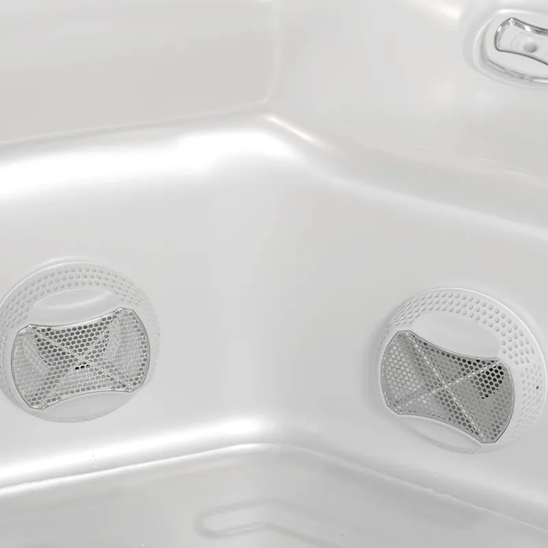 Whirlpool Outdoor winterfest 6 - 7 Personen Reluxis Mandala Life Wellis Preis Garten kaufen Detailbild Düsen