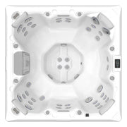 Whirlpool Outdoor winterfest 6 - 7 Personen Reluxis Mandala Life Wellis Preis Garten kaufen Draufsicht